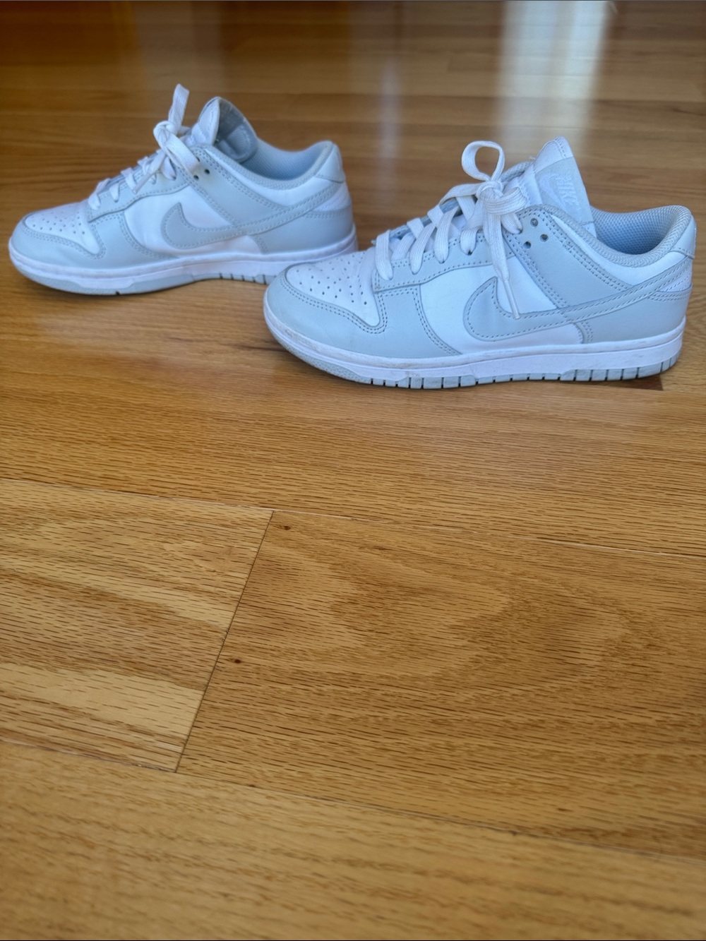 Nike Dunk Low Photon Dust Women’s Size 6 White Gray Sneakers